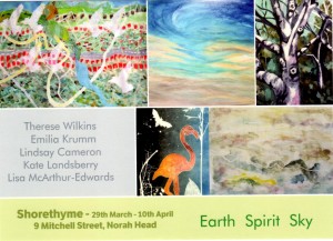 Earth Spirit Sky Exhibition Mar Apr 2106