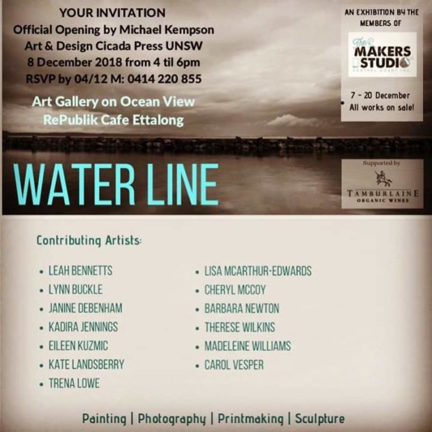 Waterline @ Makers Studio Central Coast